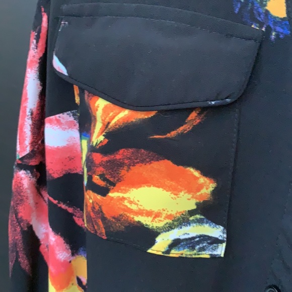 Mossimo Black Floral Sleeveless Dress - Picture 4 of 12